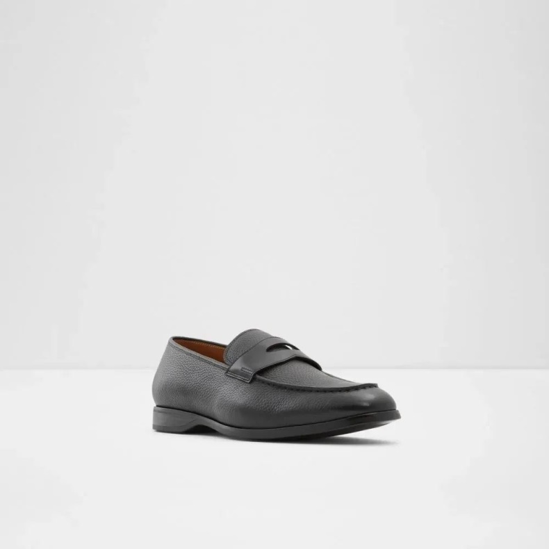 Sort Byron Herre Slip-on Mandel Tå Loafer Aldo Mode
