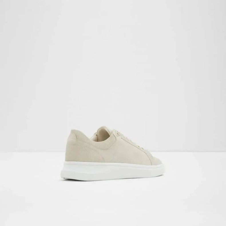 Beige Aldo Mode Caecien Mænds Lav Top Sneaker