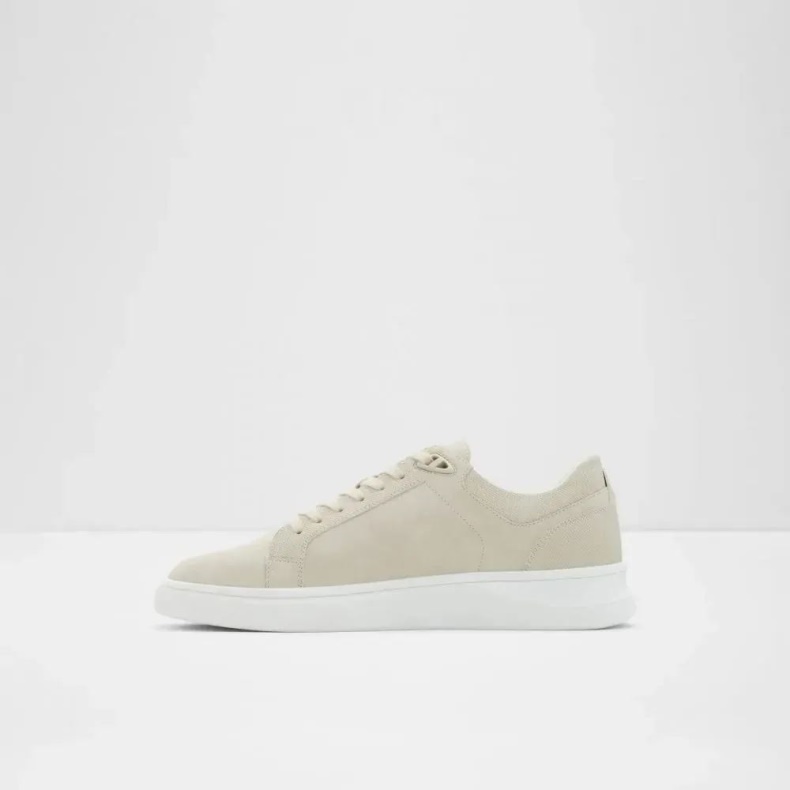 Beige Aldo Mode Caecien Mænds Lav Top Sneaker
