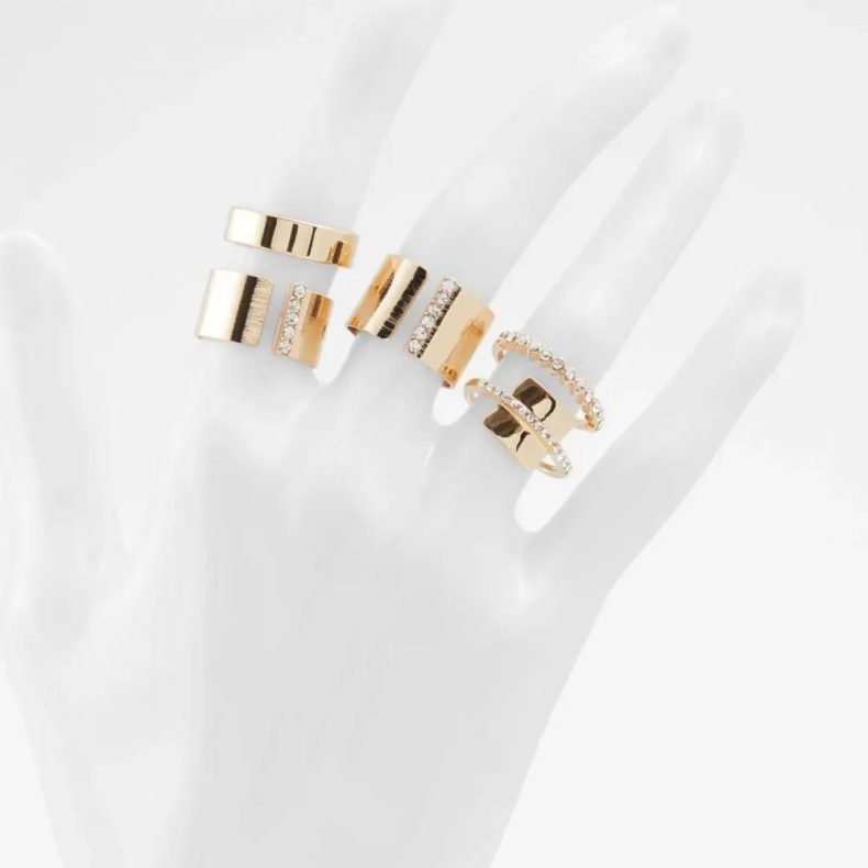Catta Dame Tilbehør Ring Aldo Fashion Gold Multi