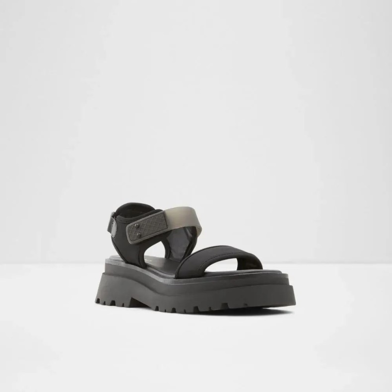 Cendrix Kvinders Lugsål Sandal Fashion Aldo Sort