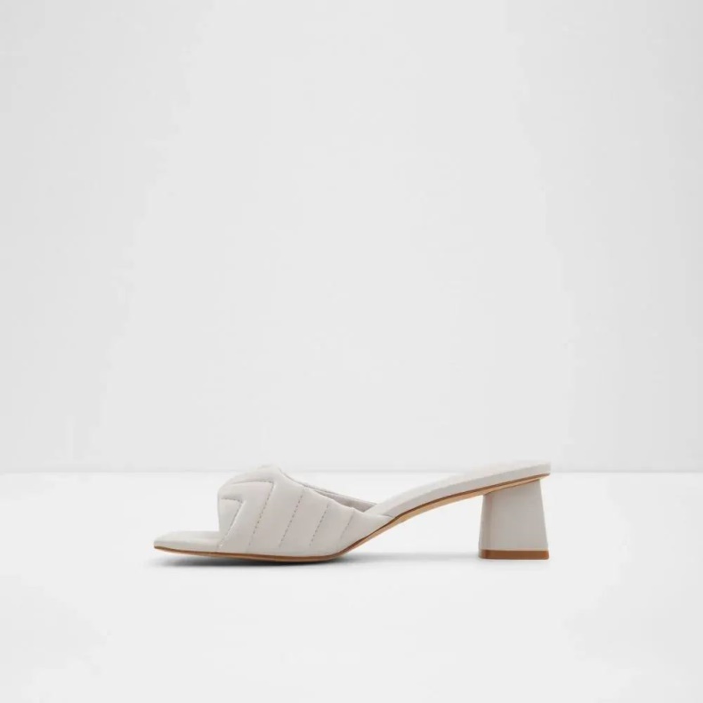 Mode Anden Grå Aldo Celesta Sandal Med Lav Blokhæl Til Kvinder