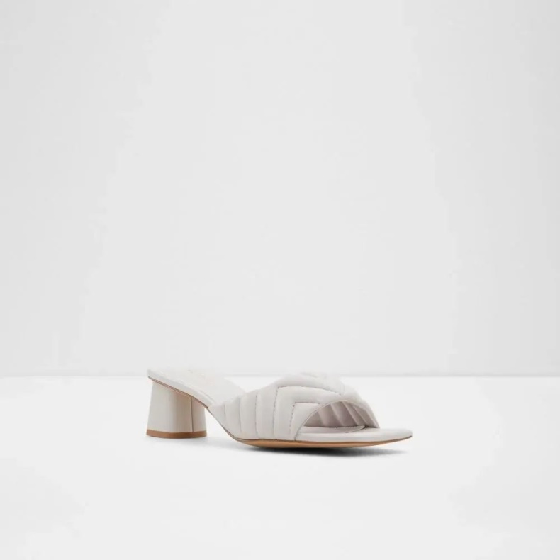 Mode Anden Grå Aldo Celesta Sandal Med Lav Blokhæl Til Kvinder