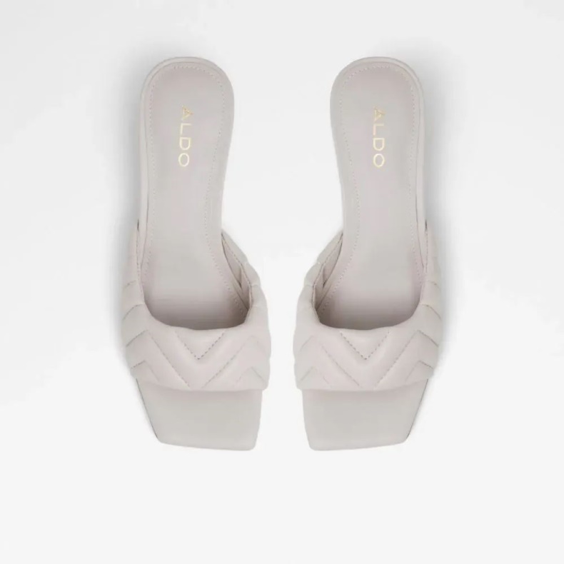 Mode Anden Grå Aldo Celesta Sandal Med Lav Blokhæl Til Kvinder