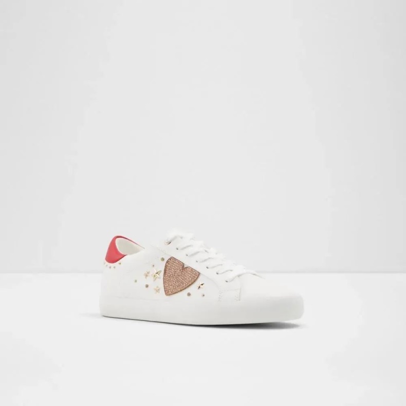 Mode Aldo Chaus Damesneaker Med Snøre, Anden Hvid