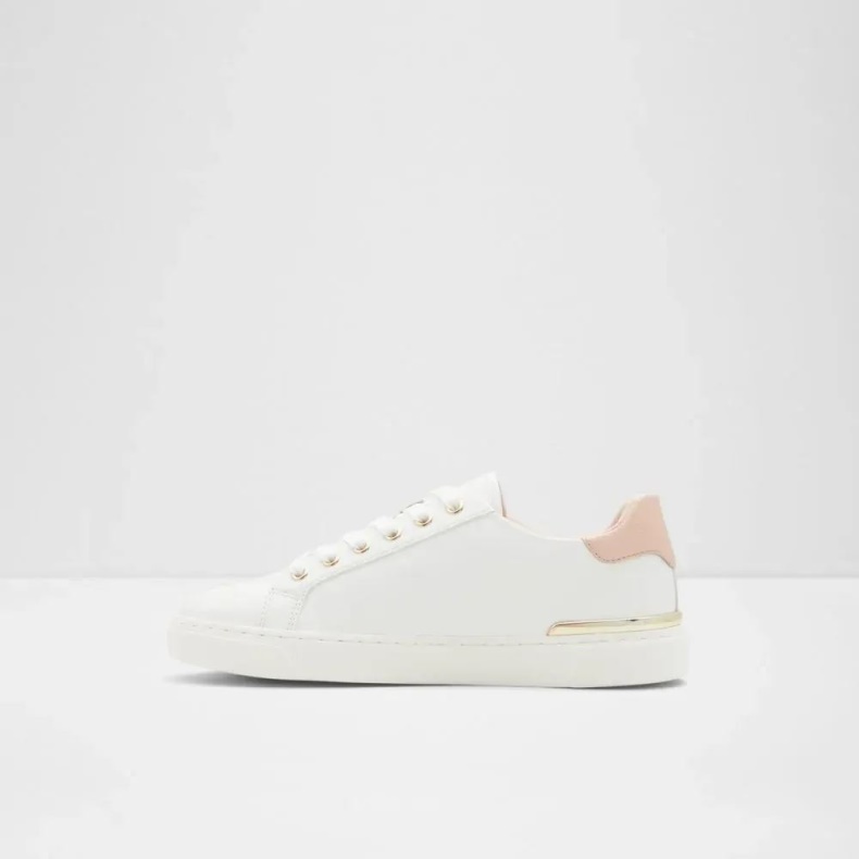 Hvid Aldo Fashion Chicou Lav Top Sneaker Til Kvinder