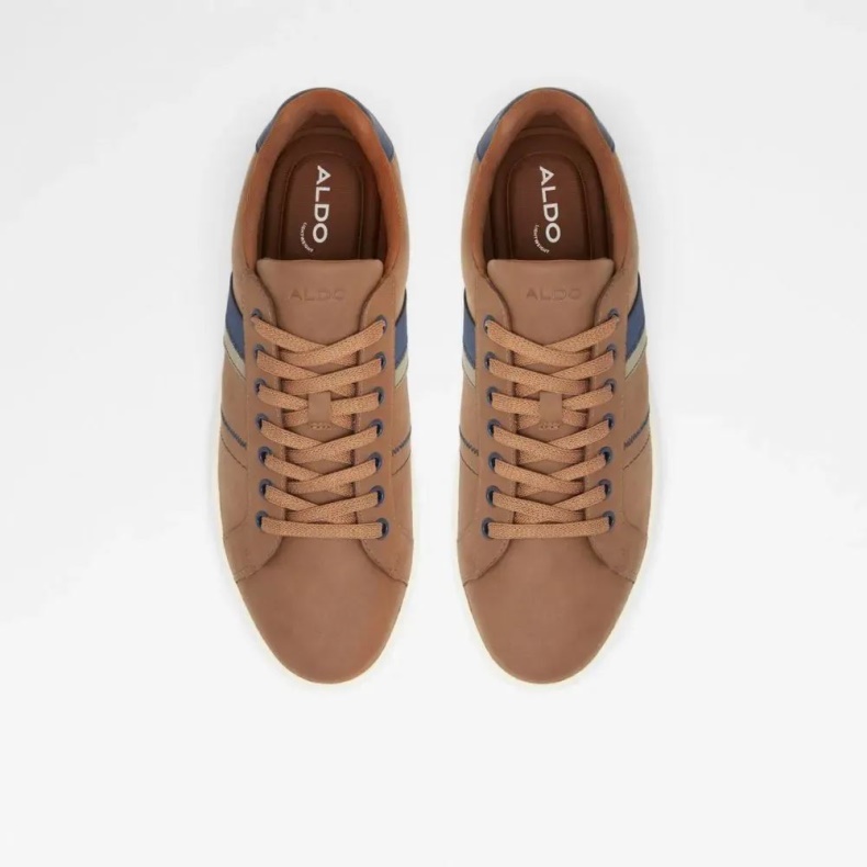 Aldo Fashion Citywalk Herre Lav Top Sneaker Cognac