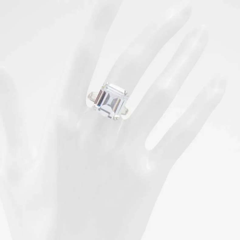 Sølv/klar Multi Cleoon Tilbehør Til Kvinder Ring Mode Aldo