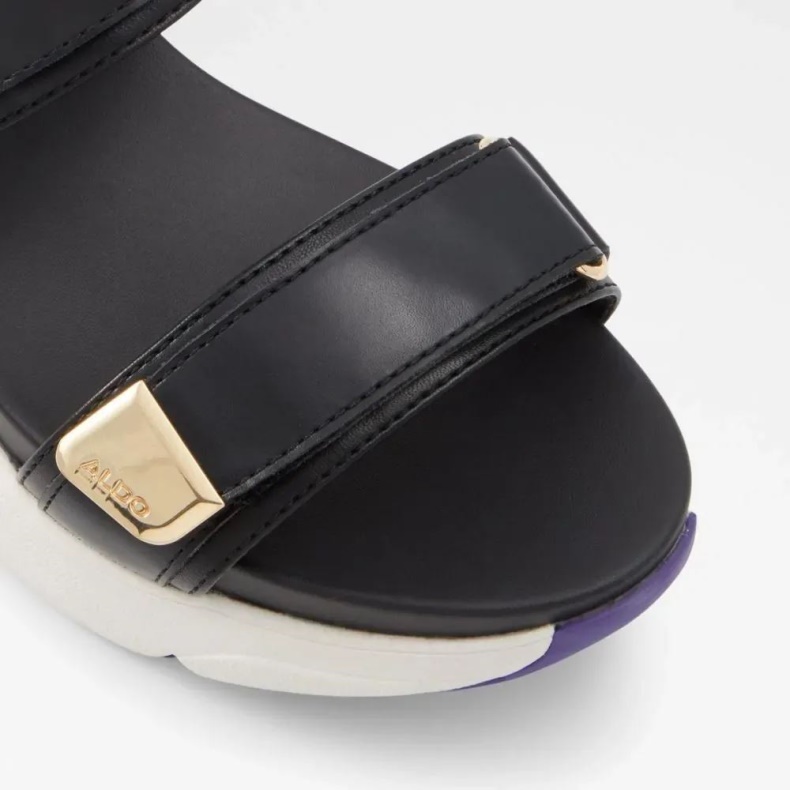 Colbie Kvinders Todelt Kile Sandal Fashion Aldo Sort Multi