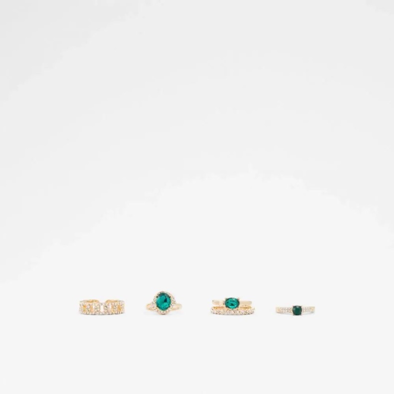 Crohatlan Dame Tilbehør Ring Aldo Mode Mørkegrøn