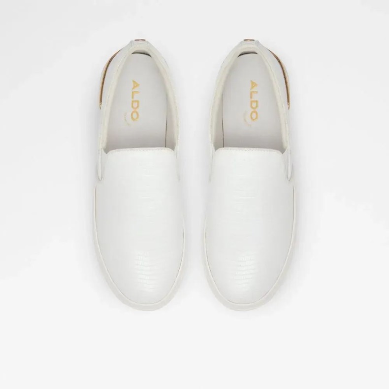 Hvid Aldo Fashion Crendann Lav Top Sneaker Til Kvinder
