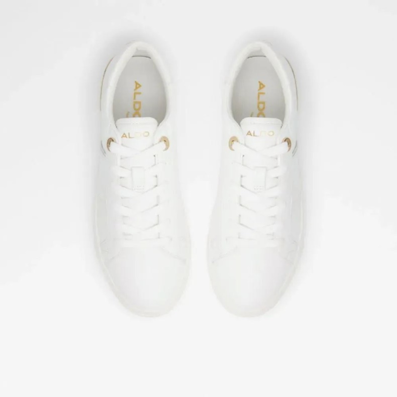 Mode Aldo Daossi Lav Top Sneaker Til Kvinder Hvid