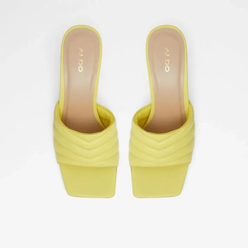 Mode Lyse-grøn Daniellita Kvinders Slide Mellem Hæl Sandal Aldo