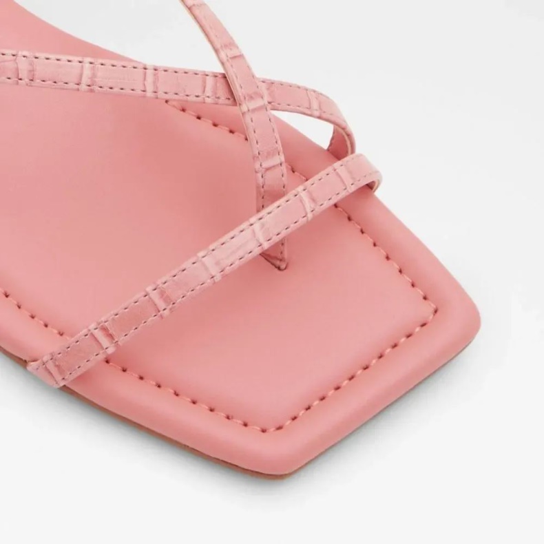 Mode Anden Pink Aldo Darelle Sandal Med Stropper Og Hæle