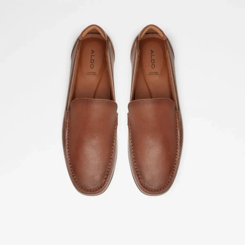 Aldo Mode Lysebrun Demetriflex-w Herre Læder Moccasin