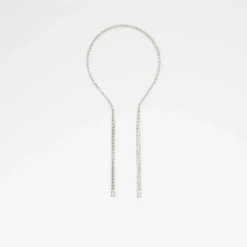 Demirna Dame Tilbehør Pandebånd Sølv/klar Multi Aldo Mode