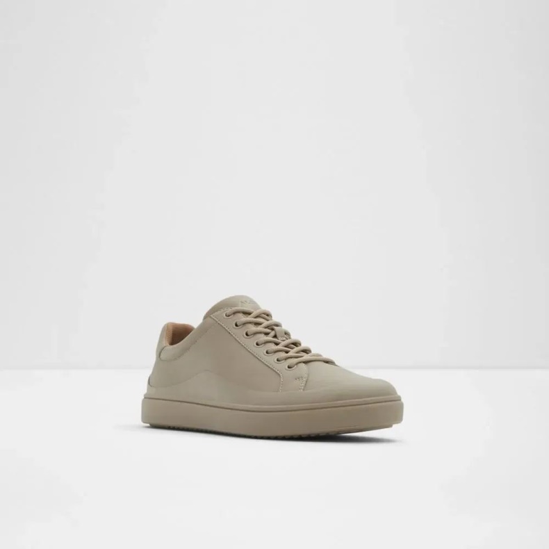 Dereck Mænds Lav Top Sneaker Mørk-beige Aldo Mode