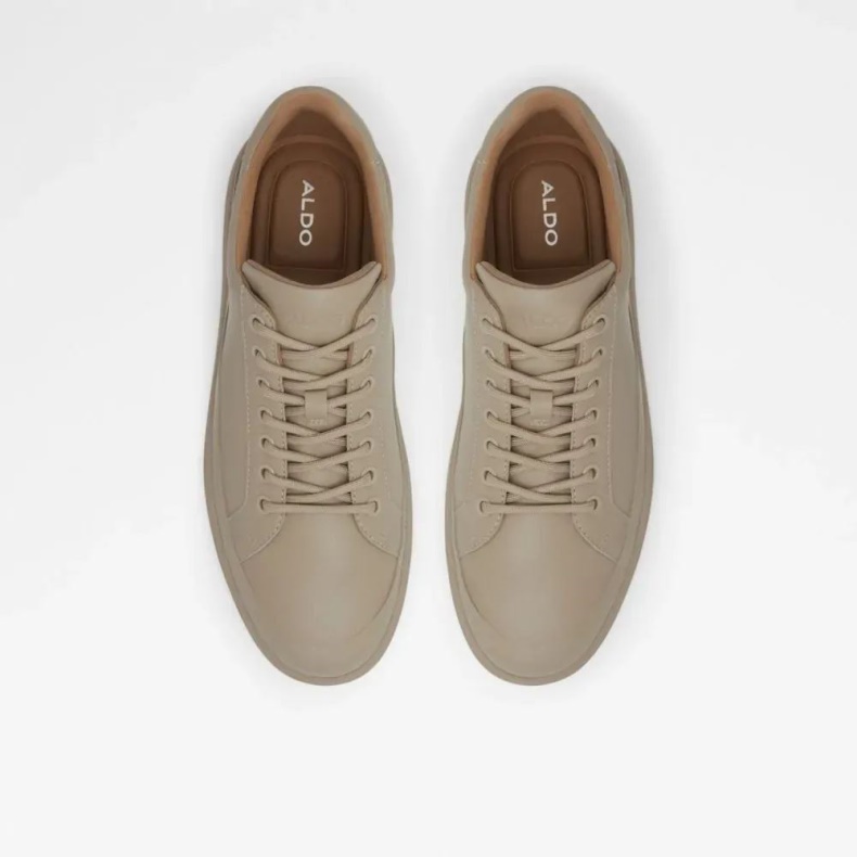 Dereck Mænds Lav Top Sneaker Mørk-beige Aldo Mode