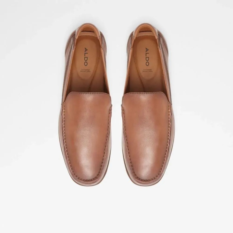 Mode Aldo Cognac Demetriflex-w Køresko Til Mænd