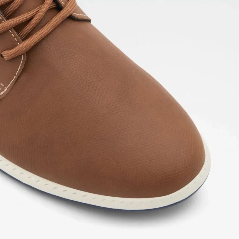 Mode Aldo Dinbren Mænds Lave Top Sneaker Cognac