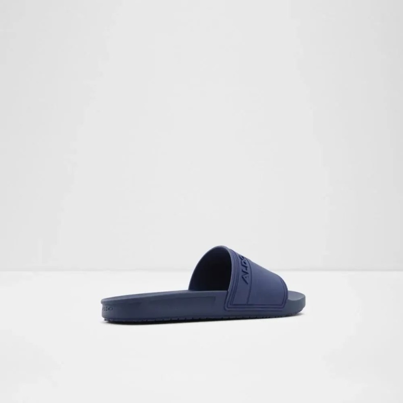 Marineblå Aldo Fashion Dinmore Slip-on Sandal Til Mænd