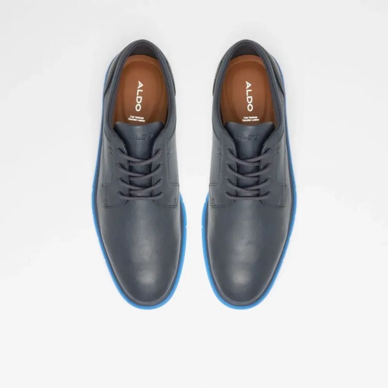 Navy Dividend Herre Derby Sneaker Aldo Mode