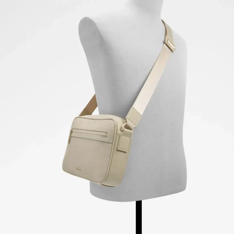 Mode Aldo Beige Dolnoto Herretaske Crossbody