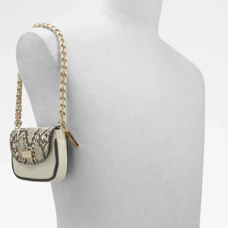 Aldo Fashion Bone Multi Drilimwen Håndtaske Til Kvinder Crossbody