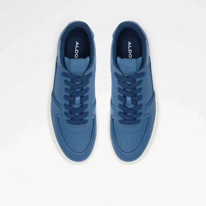 Mellemblå Aldo Mode Drishtia Sneaker Til Mænd Med Snøre