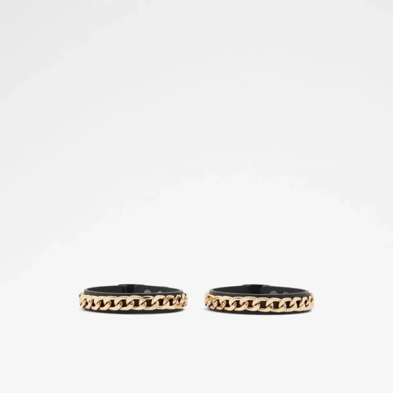 Sort/guld Multi Dwiremas Dametilbehør Sko Ornament Aldo Mode