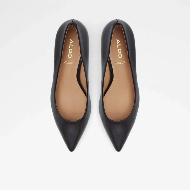 Aldo Fashion Elamaever Slip On Mellem Hæl Sort