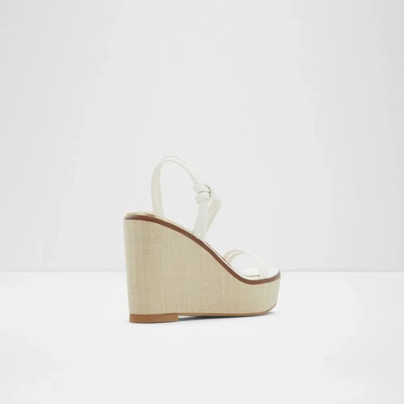 Eldin Dame Sandal Med Strappy Kile Aldo Mode Hvid
