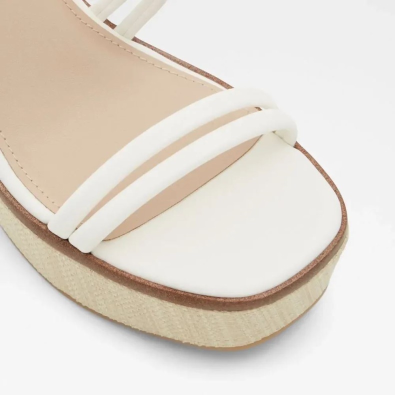 Eldin Dame Sandal Med Strappy Kile Aldo Mode Hvid