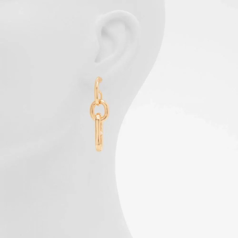 Guld Mode Aldo Ellipsa øreringe Til Kvinders Tilbehør