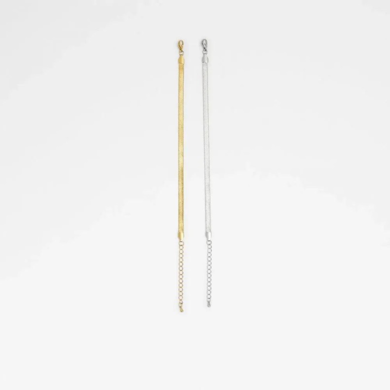 Metallisk Multi Fashion Aldo Elbedentar Armbånd Med Tilbehør Til Kvinder