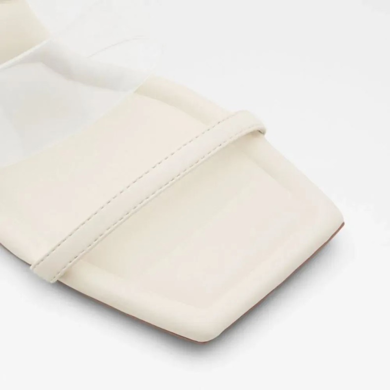 Anden Hvid Mode Aldo Eliss Sandal Med Blokhæl Til Kvinder