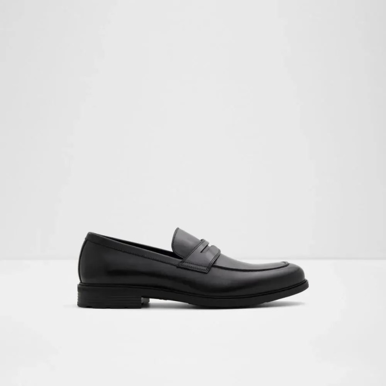 Sort Emerit Herre Slip On Loafer Kjole Sko Mode Aldo