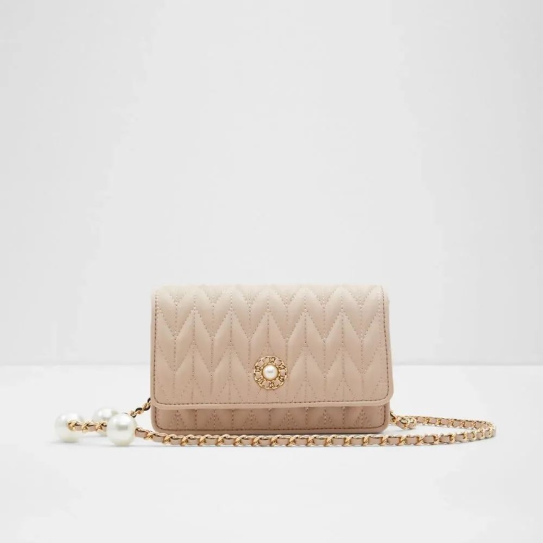 Aldo Fashion Ereadia Håndtaske Til Kvinder Crossbody Naturlig