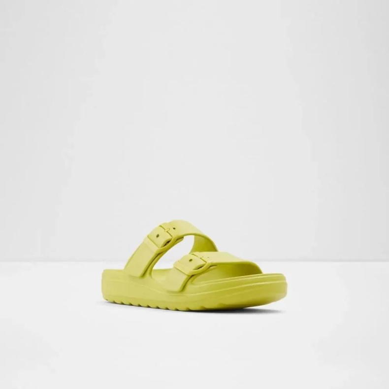 Eteiven Kvinders Slip-on Sandal Slide Fashion Aldo Lysegrøn