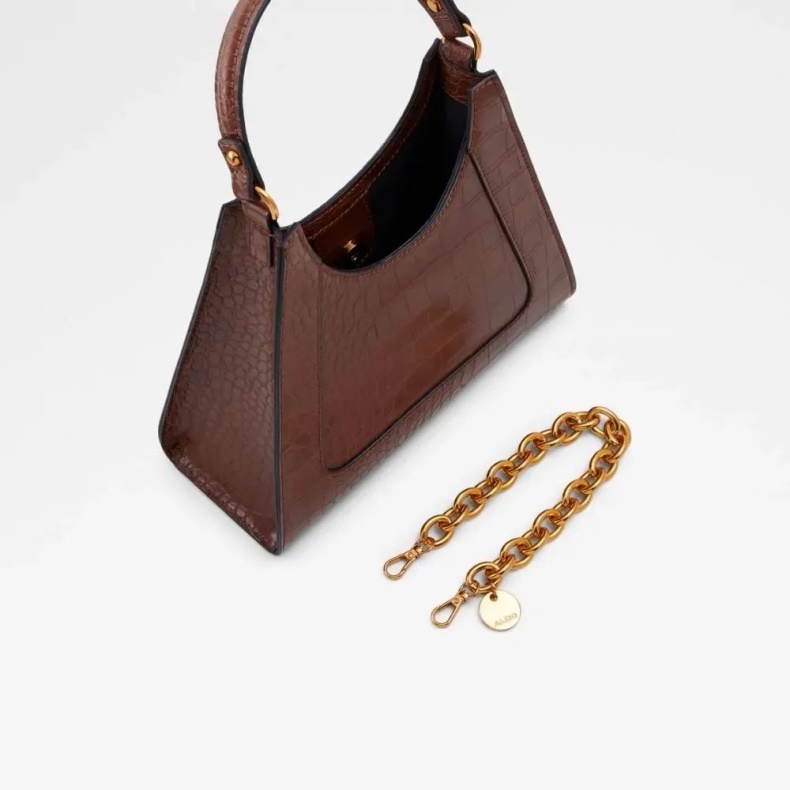 Mode Aldo Ethotlan Dame Håndtaske Skuldertaske Brun