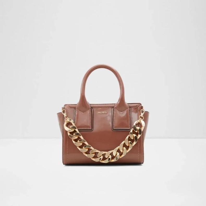 Faby Håndtaske Til Kvinder Modetaske Aldo Mørk-beige