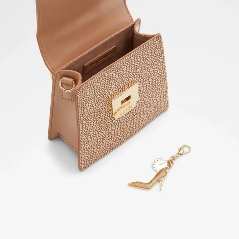 Aldo Fashion Frerissi Håndtaske Til Kvinder Med Tophåndtag Lysebrun