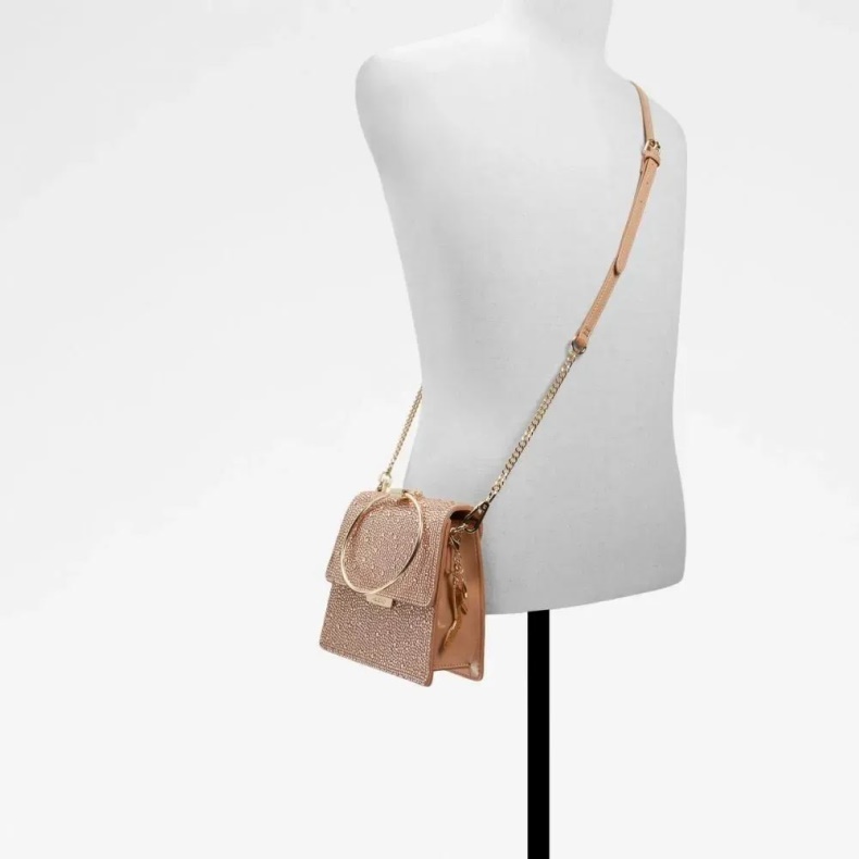 Aldo Fashion Frerissi Håndtaske Til Kvinder Med Tophåndtag Lysebrun