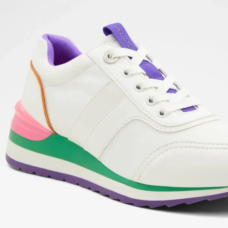 Hvid Multi Greenspan Dame Jogger Sneaker Aldo Mode