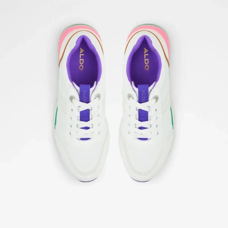 Hvid Multi Greenspan Dame Jogger Sneaker Aldo Mode