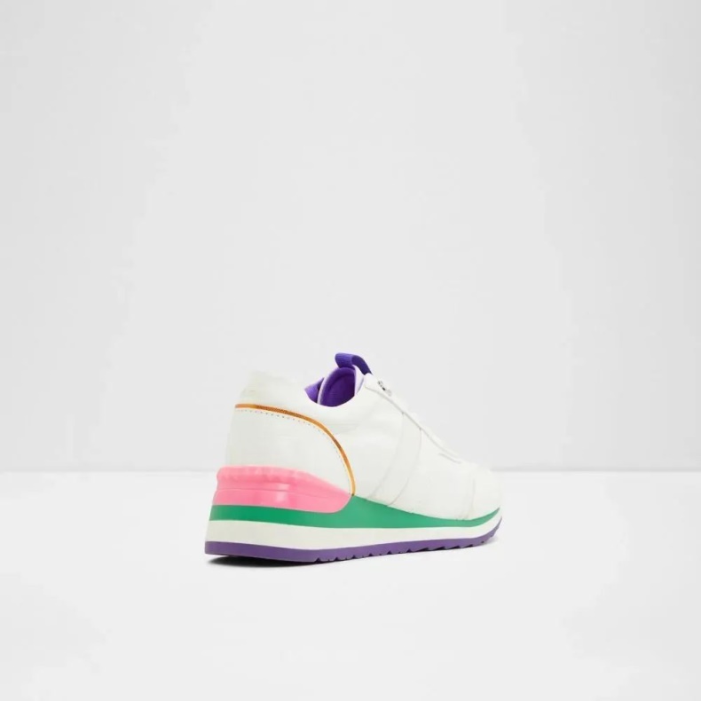 Hvid-multi Greenspan Kvinders Joggersål Sneaker Fashion Aldo