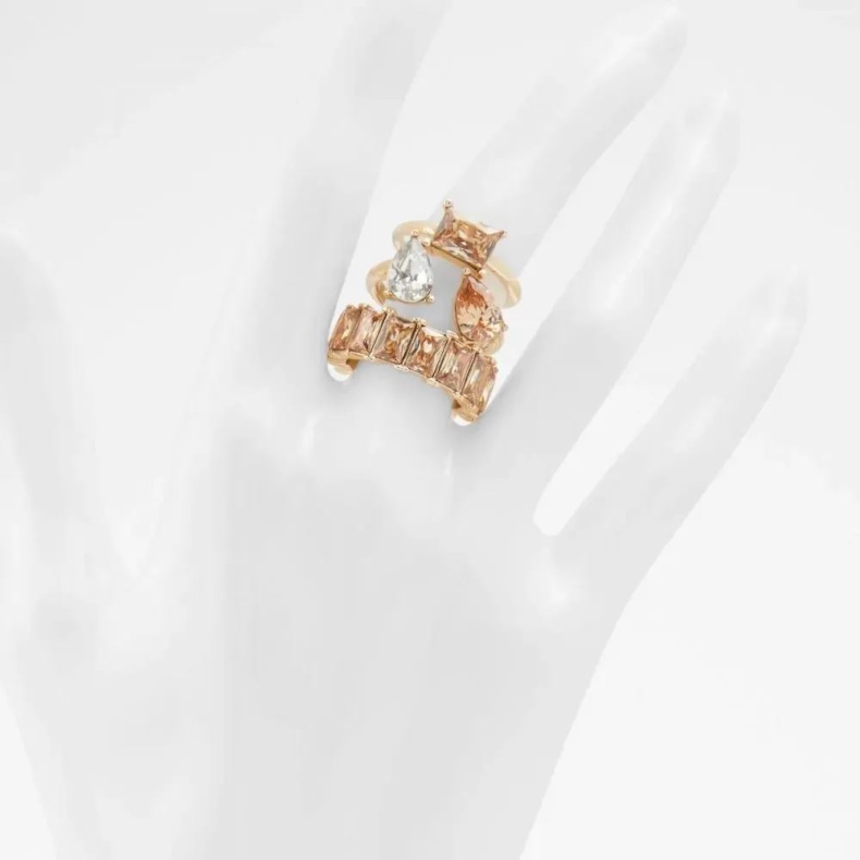 Brun Aldo Fashion Gwareri Tilbehørsring Til Kvinder