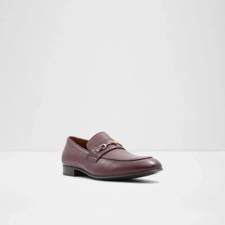 Bordo Harrow Herre Slip On Loafer Kjole Sko Aldo Mode