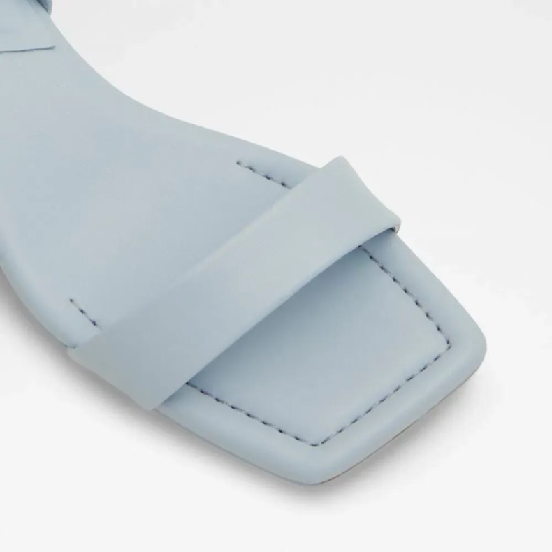 Lyseblå Aldo Fashion Halenia Sandal Med Slynge-back Til Kvinder