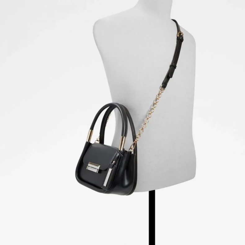 Fashion Aldo Sort Heradien Håndtaske Til Kvinder Med Tophåndtag Aldo Fashion